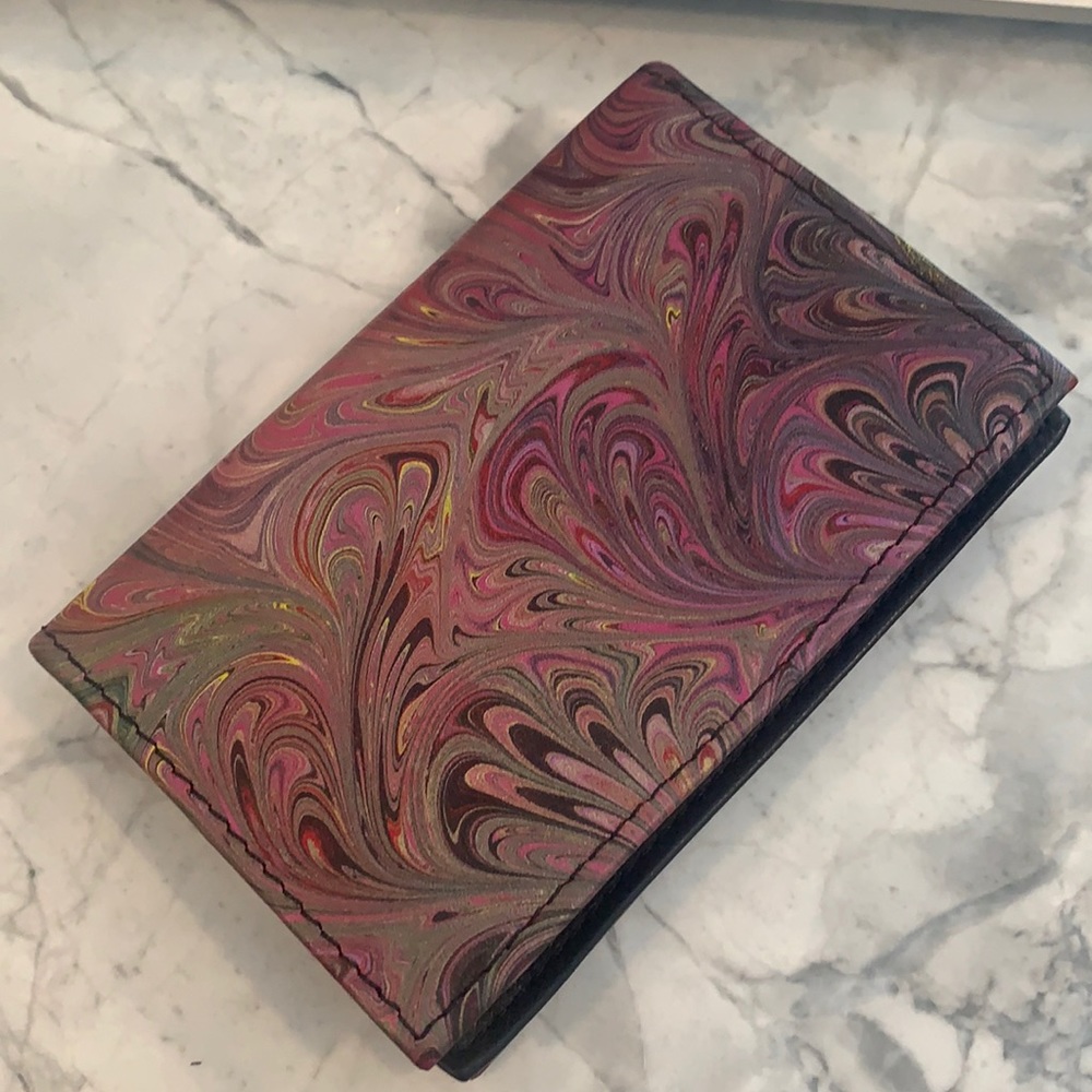 Leather card case